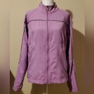 Nike Women's Sphere Dry Activewear Full  Zip Up Jacket Purple‎ Size Large